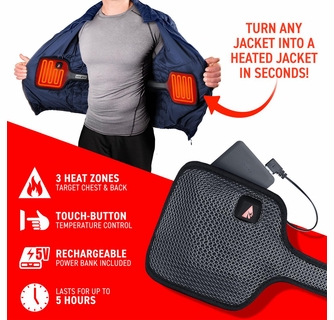 ActionHeat 5V Battery Heated Jacket Insert - The Warming Store
