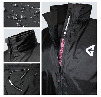 venture 12v heated motorcycle jacket liner