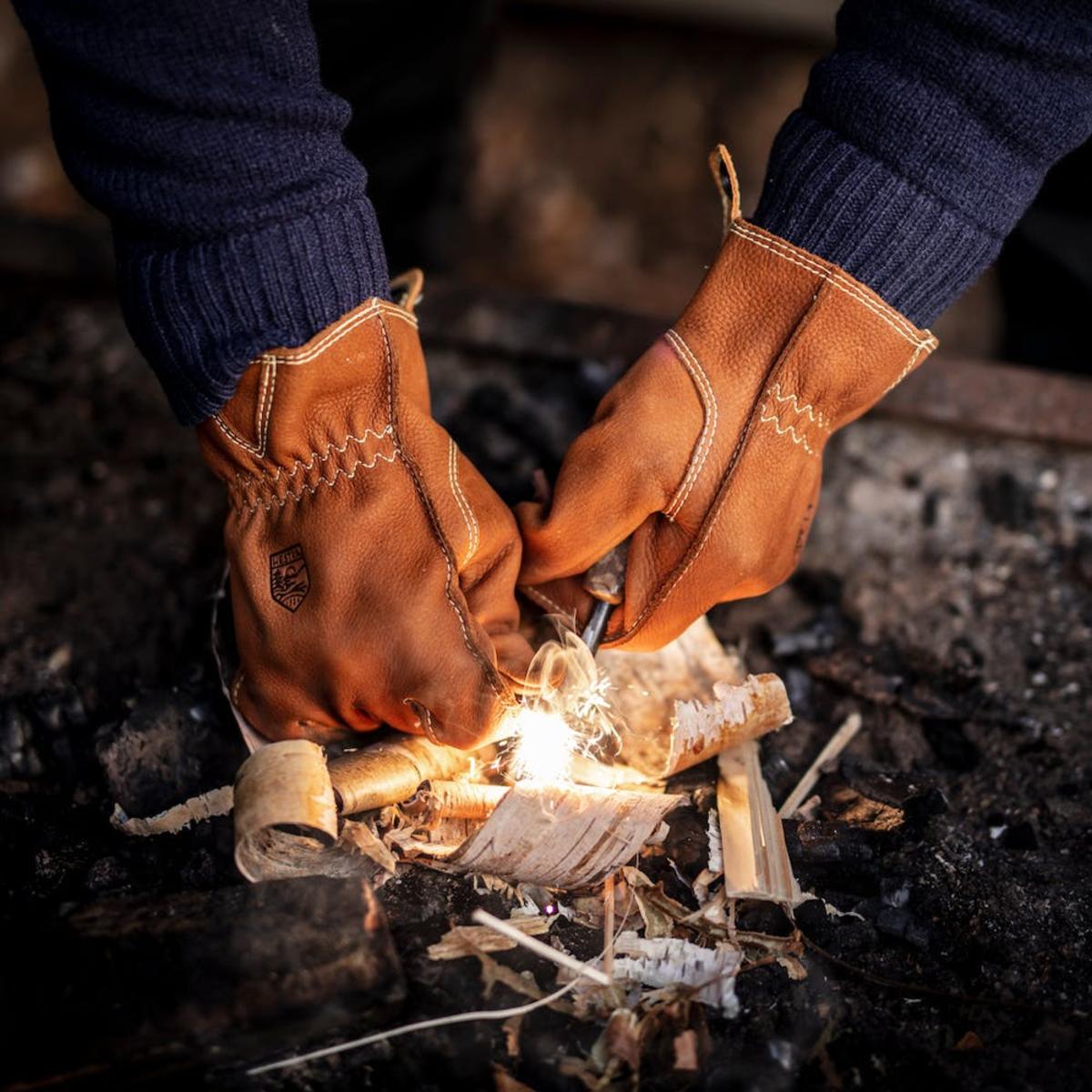 Hestra Oden Nubuck Leather Gloves The Warming Store