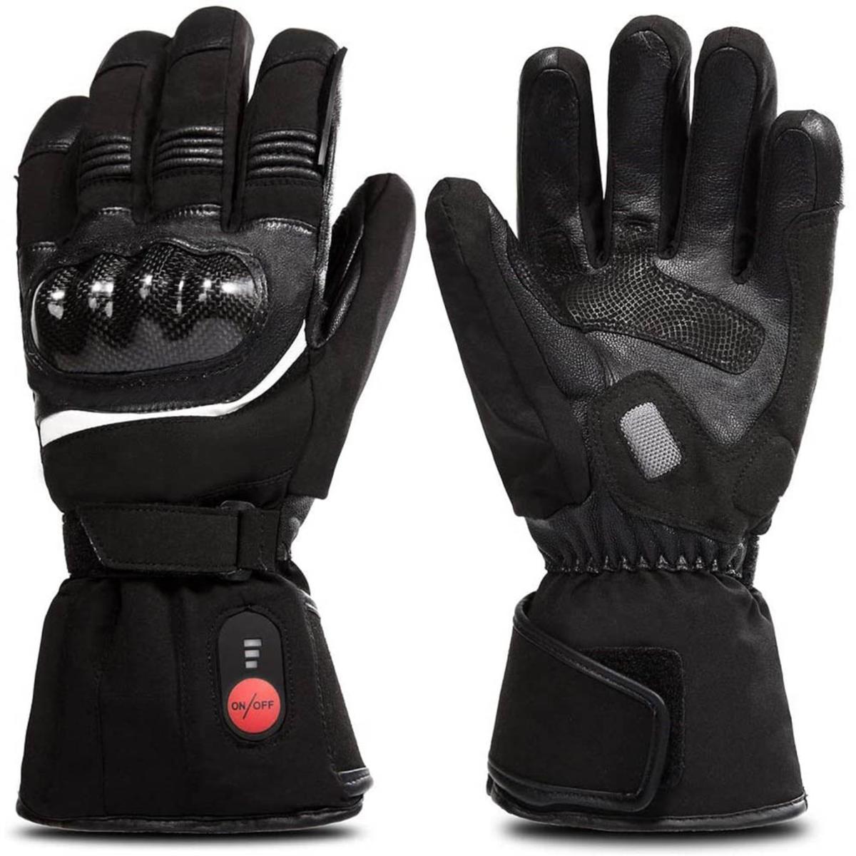 heated motor cycle gloves
