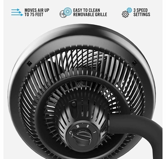 Vornado 623 Mid-Size Whole Room Air Circulator Fan - Black - The Warming  Store