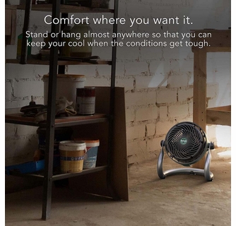 Vornado EXO51 Heavy Duty Air Circulator Shop Fan with IP54 Rated Dustproof  and Water-Resistant Motor - Green - The Warming Store